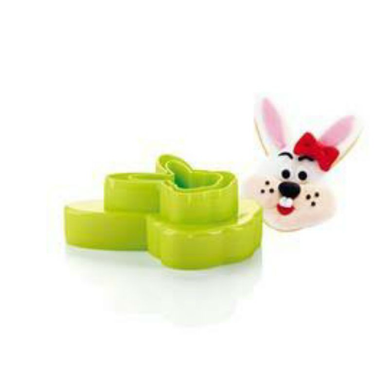 Cetakan Kue Kering Kelinci Double Side Cookie Cutter Bunnies