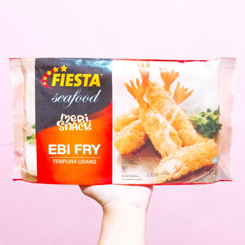 

Fiesta Ebi Fry 160gr / Udang Tepung Frozen