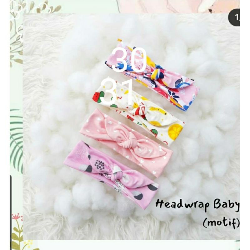 Bandana Anak / Bando Anak / Bandana Bayi / Bando Bayi / Headband Anak