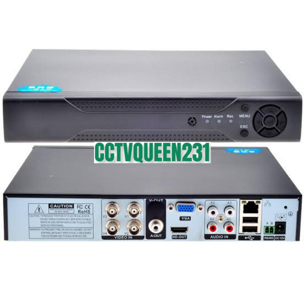 DVR 4 CHANNEL 4PORT FULL HD 1080P 6 IN 1 HYBRID