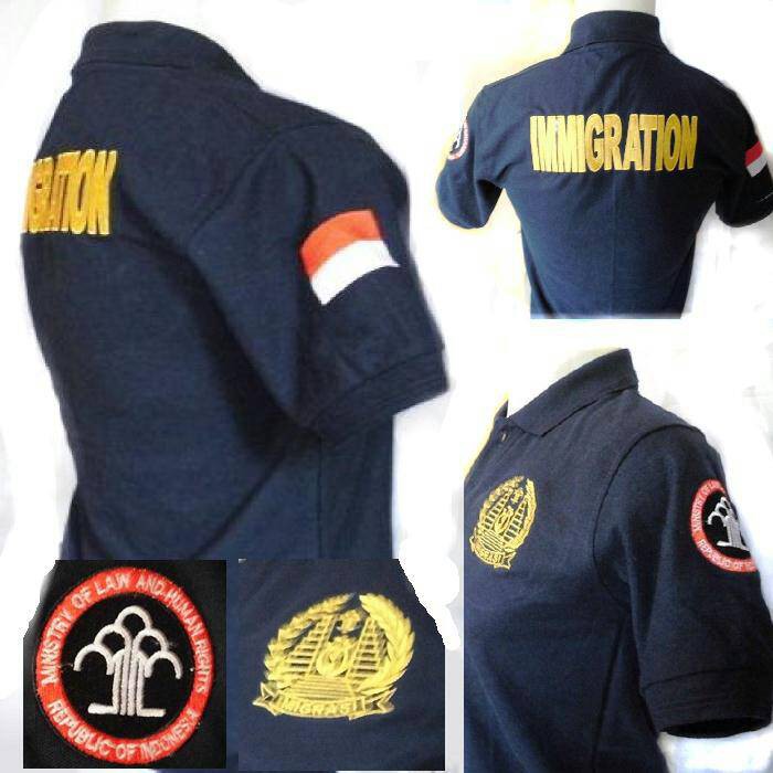 BAJU CASUAL FORMAL  - Kaos polo imigrasi/immigration