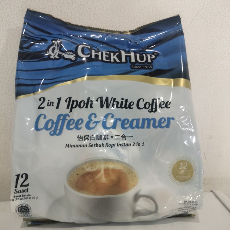 

Chek Hup Ipoh White Coffe 2 in 1 Coffe and Creamer