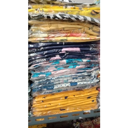 piama jumbo hot pant / baju tidur bigsize celana pendek setelan lengan pendek /piyama karakter katun