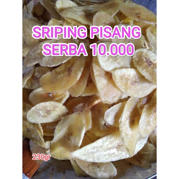 

Sriping Pisang Gurih SERBA 10RB