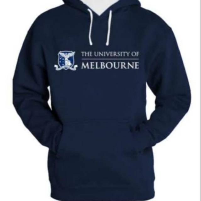 Sweater hoodie zipper basic UNIVERSITAS MELBOURNE UNIVERSITY
