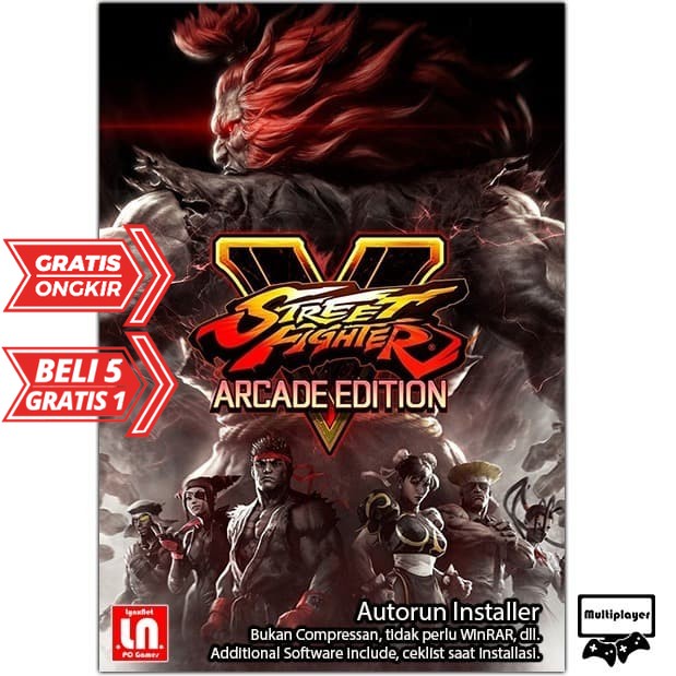 Street Fighter V Arcade Edition - PC  Game Fight - Download Langsung Play