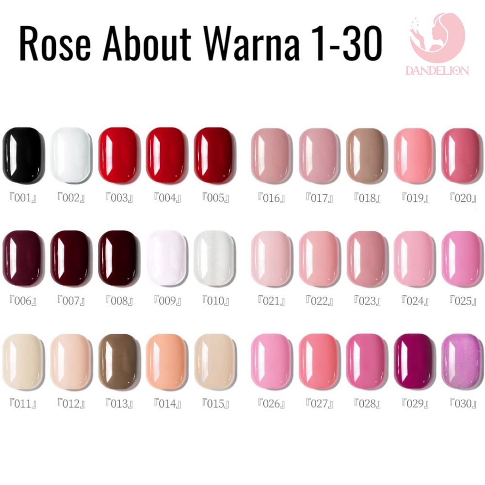 DND ROSE ABOUT (91-134) Gel Nail Polish UV LED Nail art kutek gel 7.3ml Cat kuku Gel uv kutek gel uv