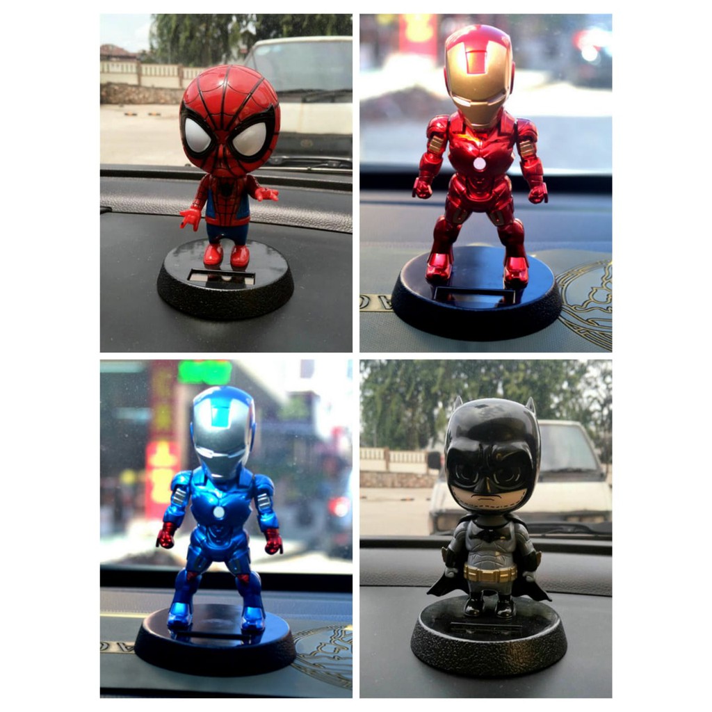 04206 pajangan mobil iron man pajangan batman pajangan spiderman