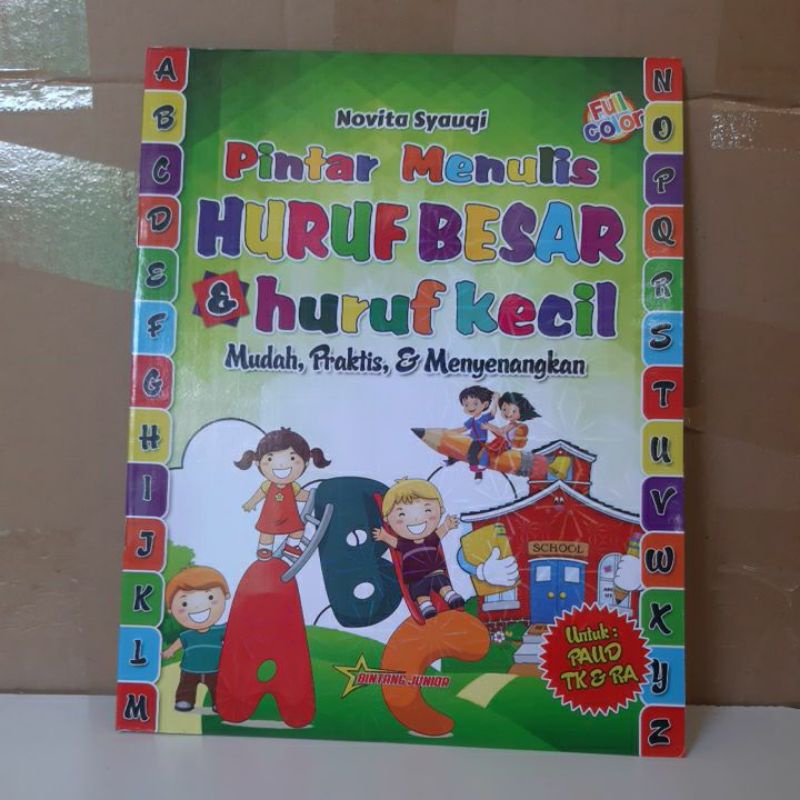 PINTAR MENULIS HURUF BESAR & huruf kecil