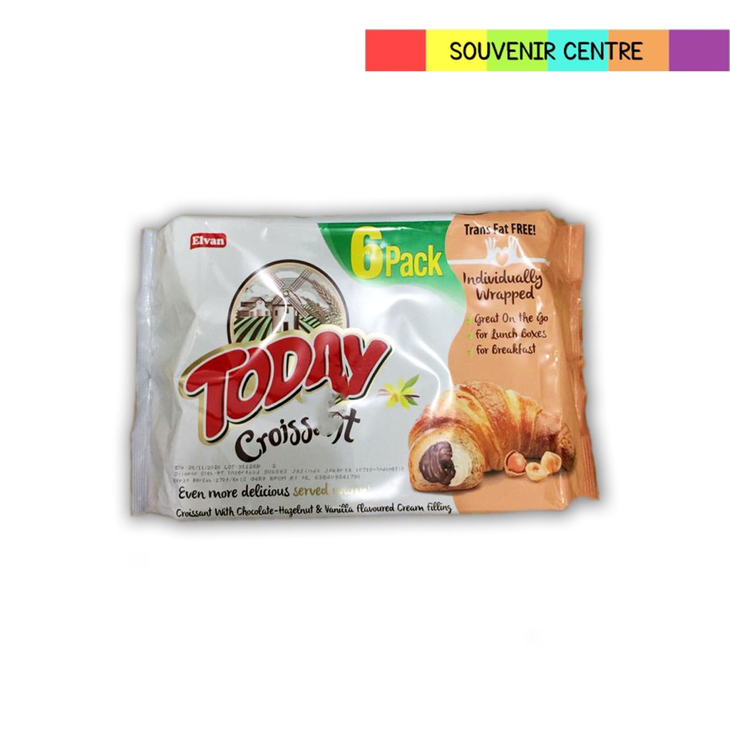 

ELVAN TODAY 45G*6BAG CROISSANT CHOCO HAZEL