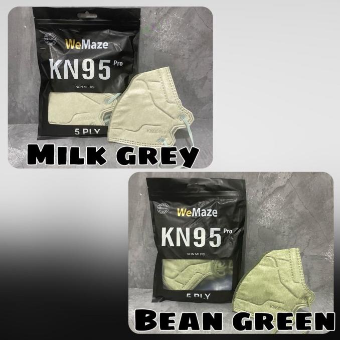Masker Kn95 Wemaze pro isi 10 pcs 90-importrio Kualitas Baik