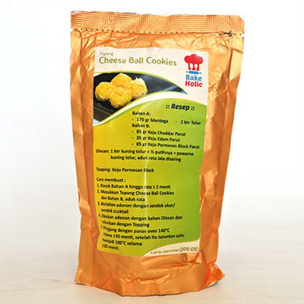 Tepung Instant Cheese Ball Cookies BakeHolic 340gr.