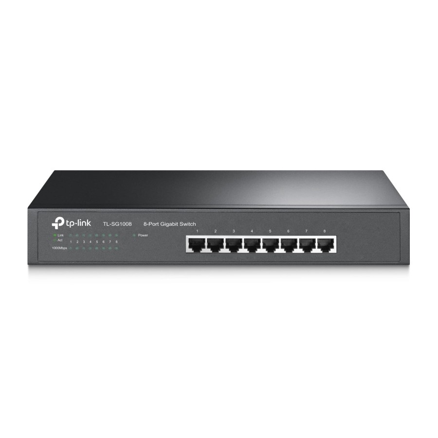 Tp-link TL-SG1008 8-Port Gigabit Desktop/Rackmount Switch Poe+