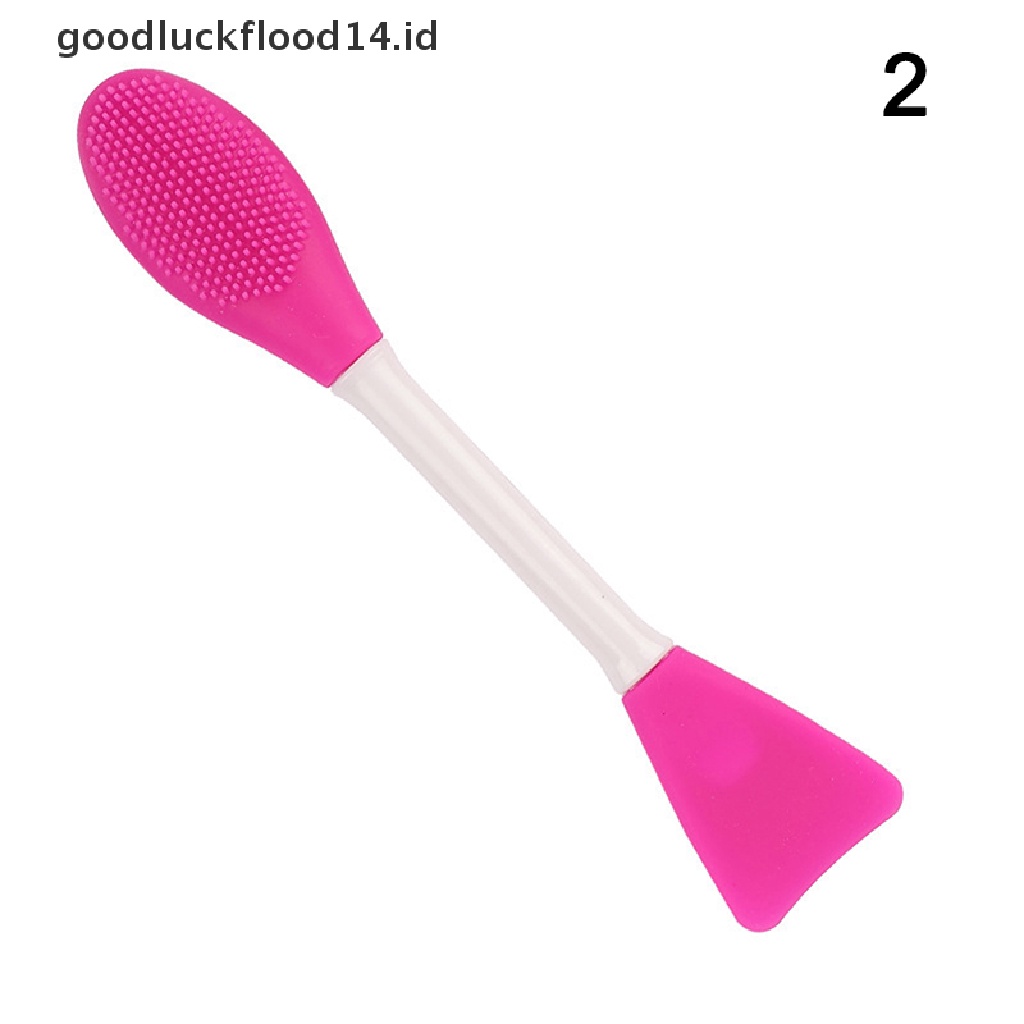 [OOID] Multifunction Facial Stirring Brush Soft Silicone Mask Brush Face Clean Brush ID