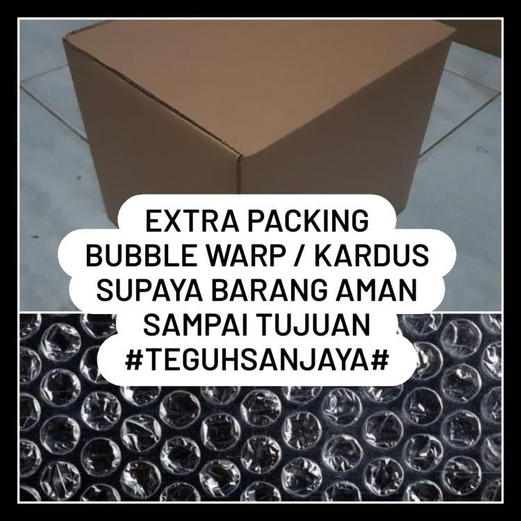 

TAMBAHAN PACKING BUBBLE WRAP / KARDUS UNTUK BARANG MUDAH BOCOR / PECAH TERLARIS