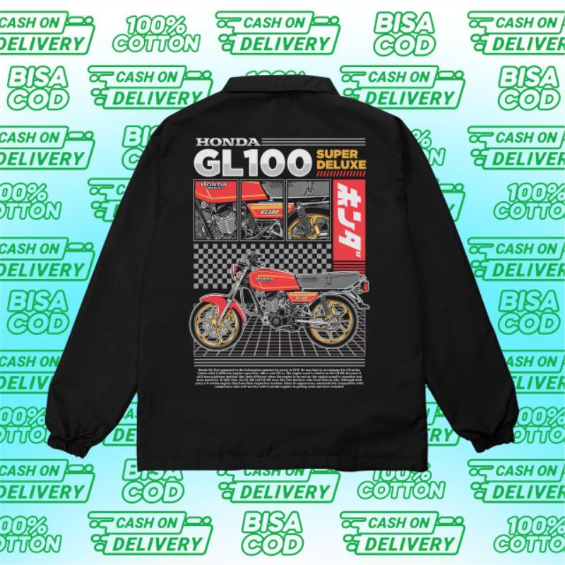 [COD] JAKET PARASUT GL100 ORIGINAL