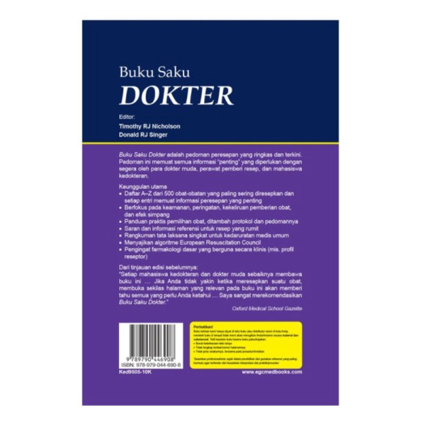 Buku Kedokteran EGC Buku Saku Dokter