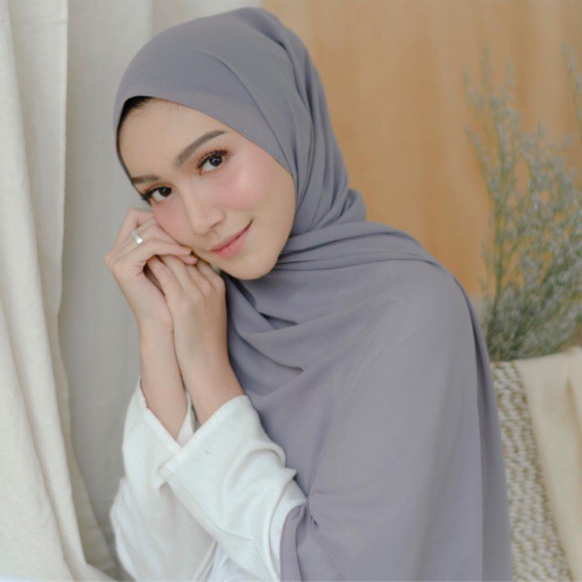 Pasmina ceruti babydoll premium 75x180cm HIJAB PASHMINA CERUTY