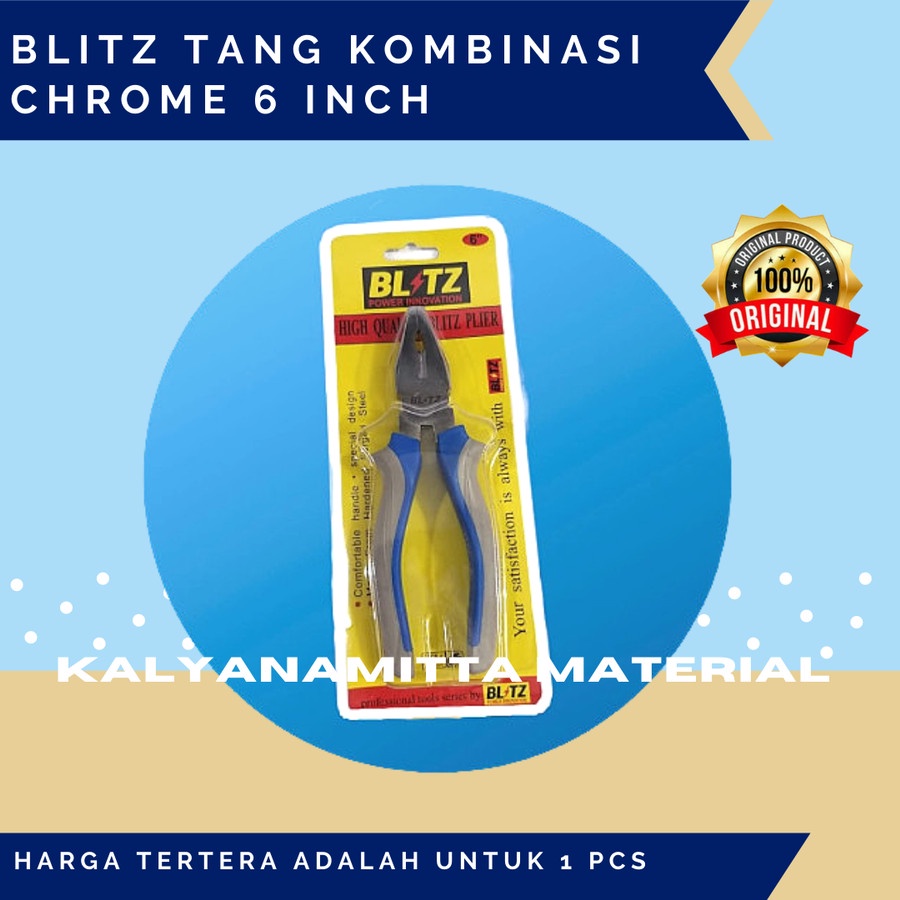 Jual Blitz Tang Kombinasi Chrome Inch Tang Serbaguna Shopee Indonesia