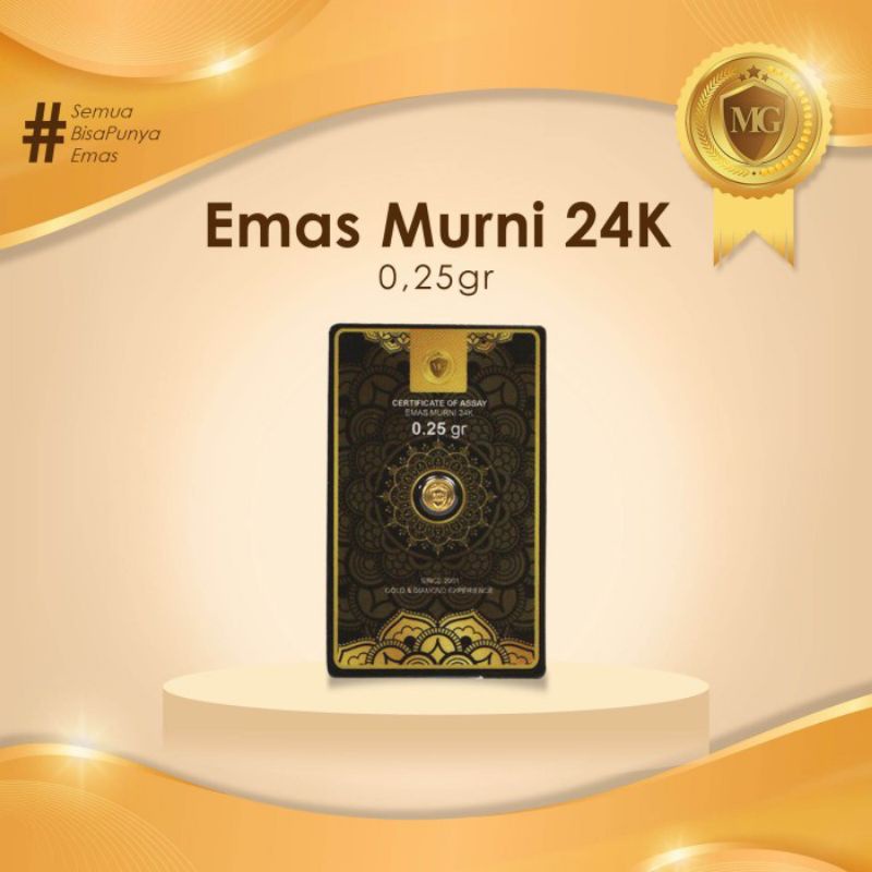 MiniGold 0.25 Gram Black Series