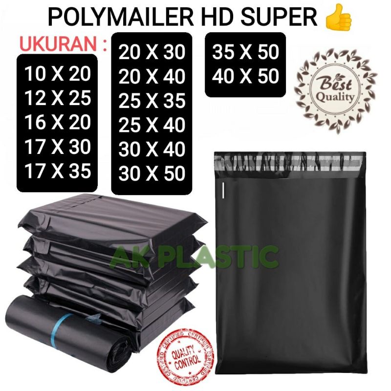 Plastik Packing Plastik Polymailer Bungkus Kuat dan Lentur ( Satuan )