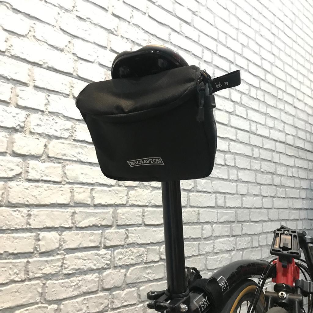 Tas Jok saddle bag sepeda lipat Black