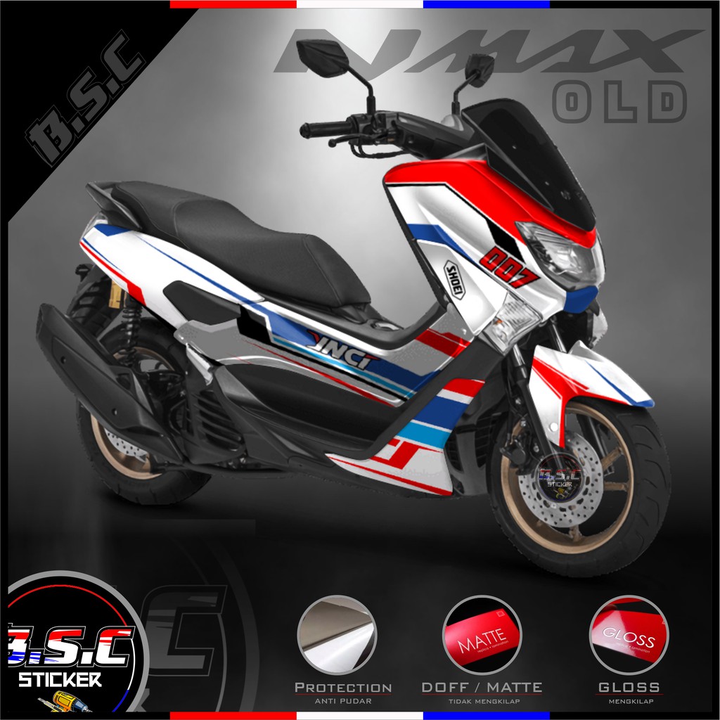 Sticker Decal FULL BODY NMAX Motif YNCI