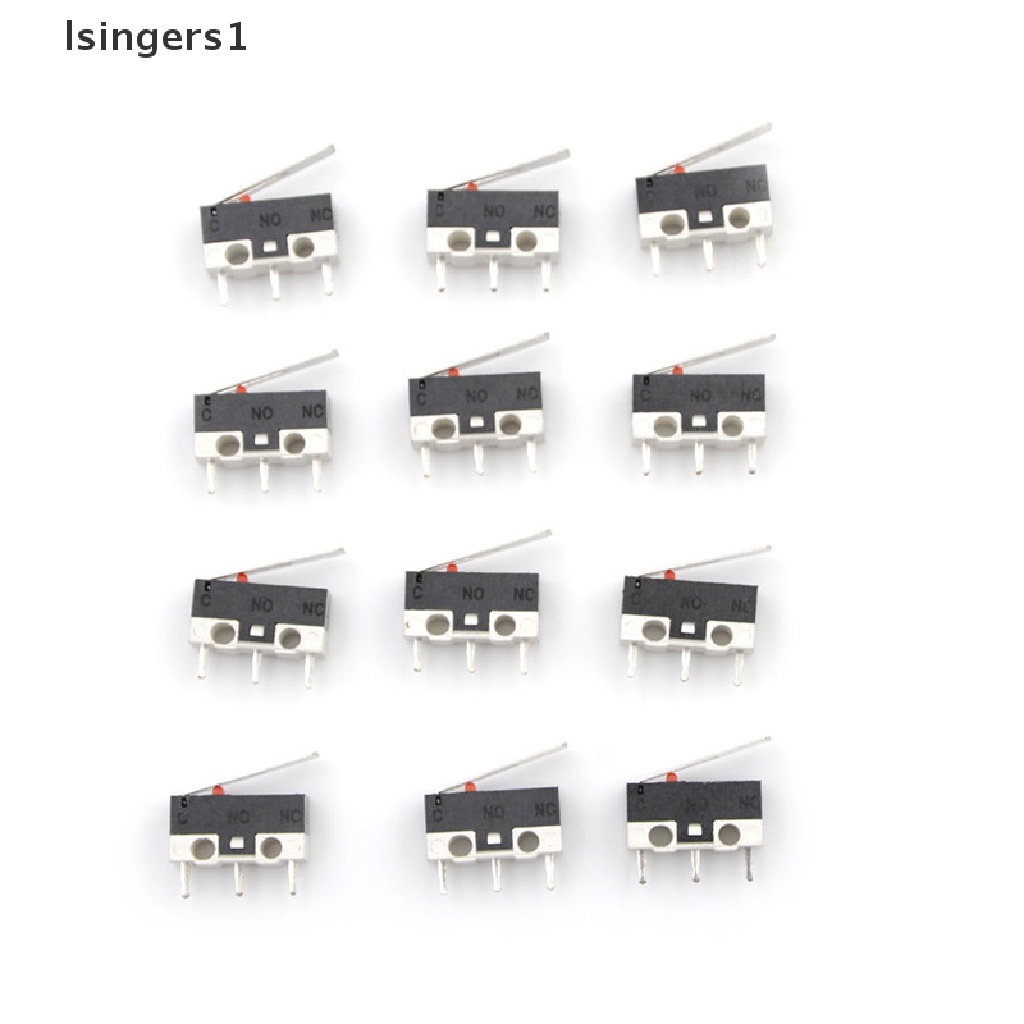 (lsingers1) 10pcs Saklar Aktuator Mikro 2A 125V