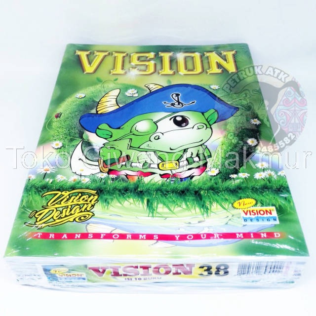 

BUKU TULIS VISION 38 LEMBAR (10 PCS)