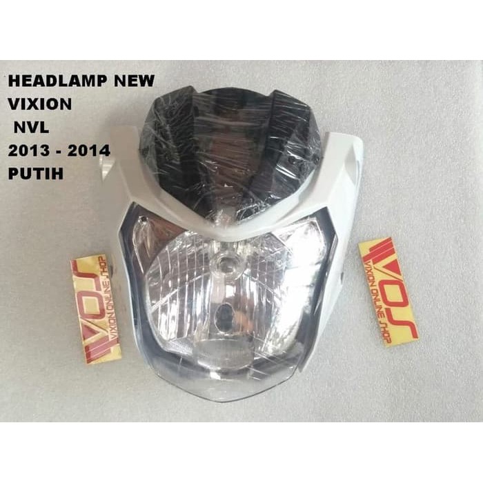 HEADLAMP VIXION NEW NVL 2013-2014 PUTIH