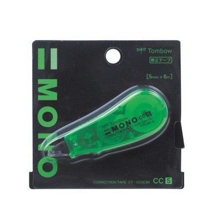 

Tombow Correction Tape 5mm x 6m Green CT-CC5C60