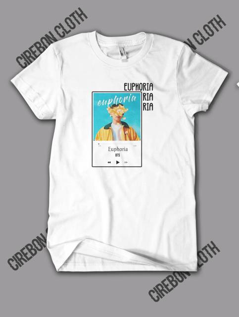 Jungkook BTS Euphoria Music Playlist Tee