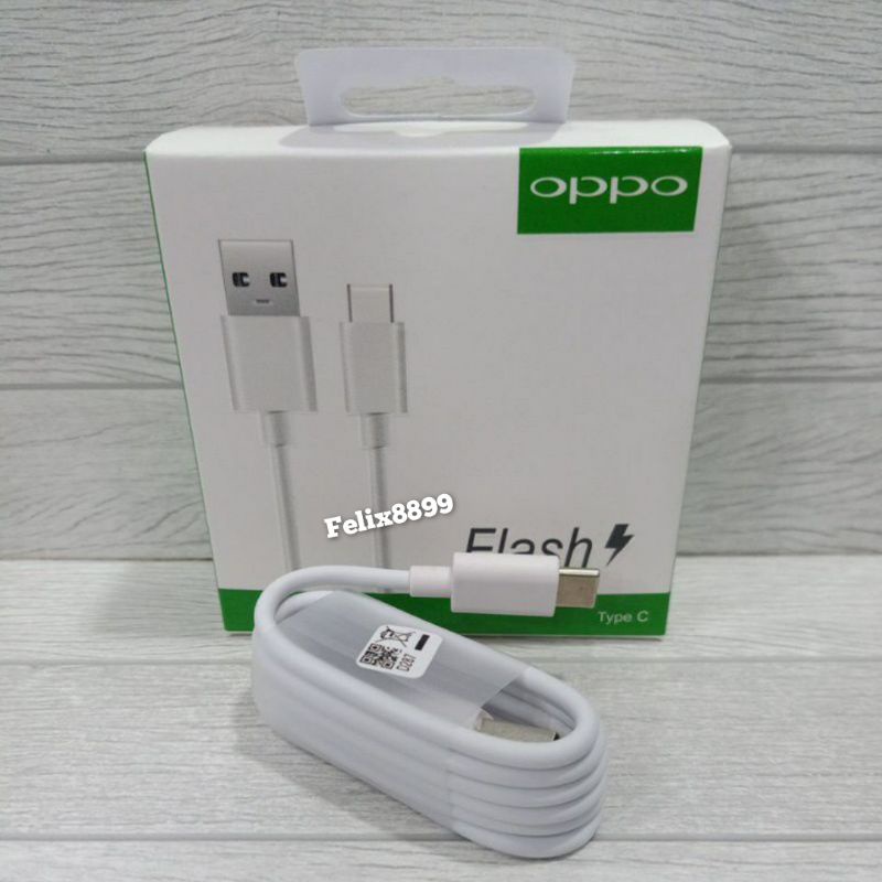 Kabel data Charger Oppo Original 100% Type C OPPO A16 A52 A53 A54 A91 A92 A33 USB Type C / Oppo A5 2020 A9 2020 / Oppo Reno 4f / Oppo K3 Ori