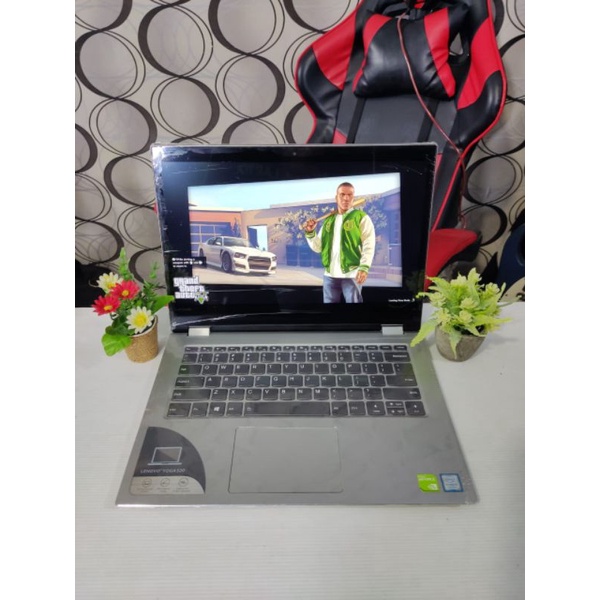 Laptop Lenovo Yoga 520 Ram 8Gb Dual Vga HDD 1 Tera Fitur Lengkap Siap Pakai