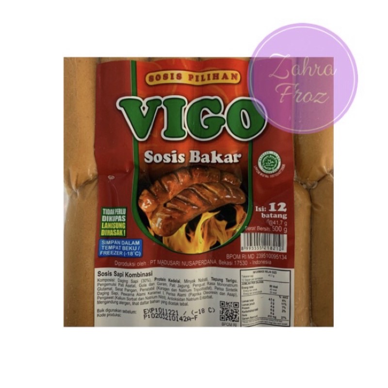 

VIGO SOSIS SAPI BAKAR ISI 12 500GR