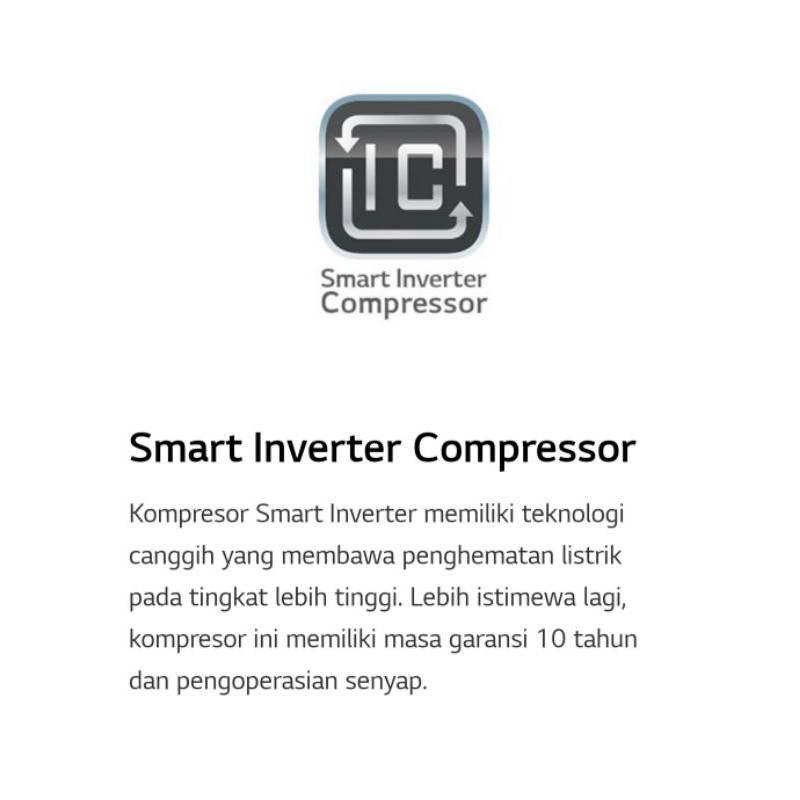 KULKAS LG 2 PINTU GN-B195SQMT / GN-B202SQIB  SMART INVERTER