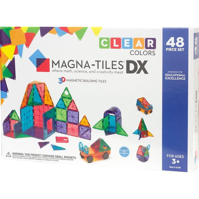 

Promo Murah Magna-Tiles Dx Clear Colors 48Pcs - Wf2Fn9