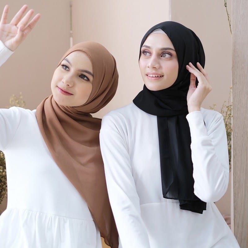 HIJAB FASHMINA CERUTY BABYDOLL PREMIUM BANYAK WARNA