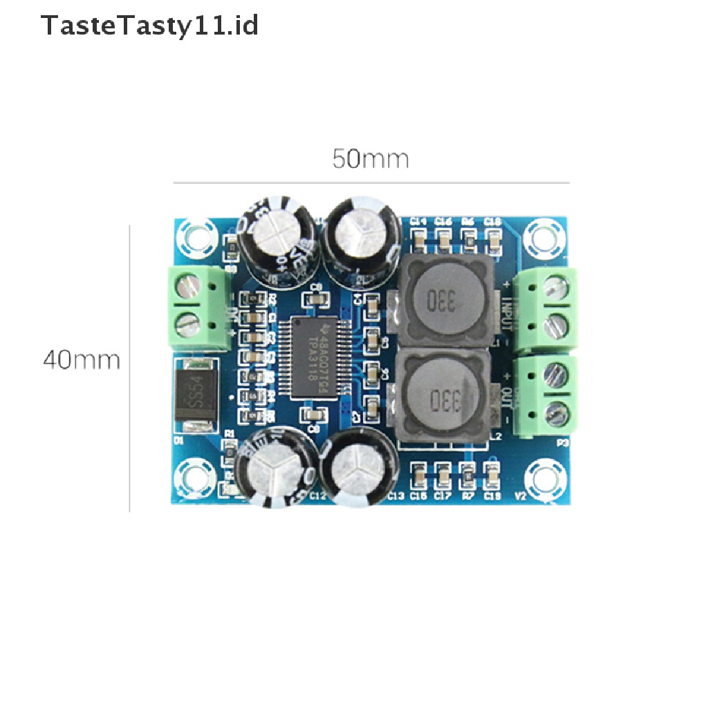Modul Amplifier Digital 60w Tpa3118 Dc 10-24v Pbtl Mono Subwoofer