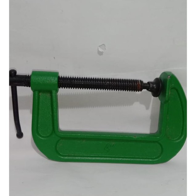 CATOK C 4&quot;/KLEM C/CLAMP CLEMP/ALAT PENAHAN MENJEPIT PENGIKAT BENDA KERJA/PENJEPIT CATOK KAYU