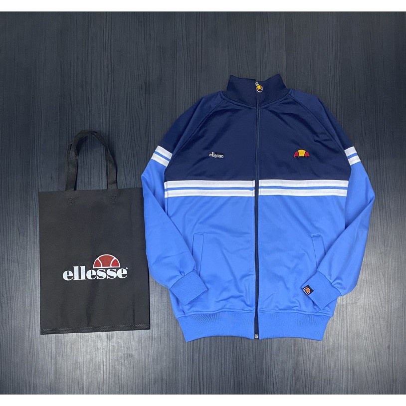 Tracktop ellesse remini navy/biru langit