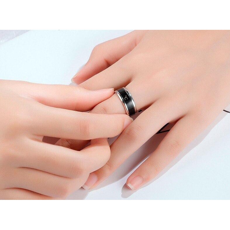 Lovefashion  - Fashion Baru Cerdas Suhu Beberapa Cincin Mood Suhu Tampilan Cincin Pria Wanita