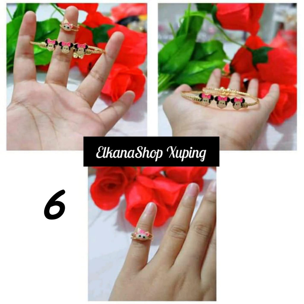 Gelang Anak Free Cincin Xuping / elkanashop