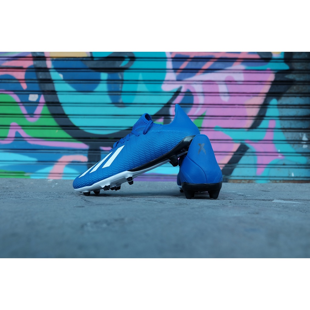 Sepatu Bola Adidas X 19.3 FG - Royblu/Ftwwht  Original