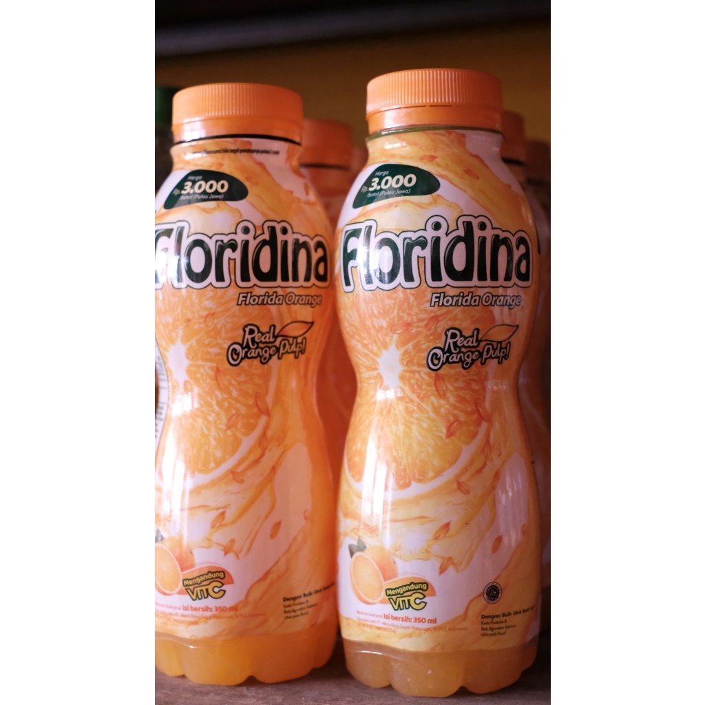 

Floridina Orange Botol 350ml