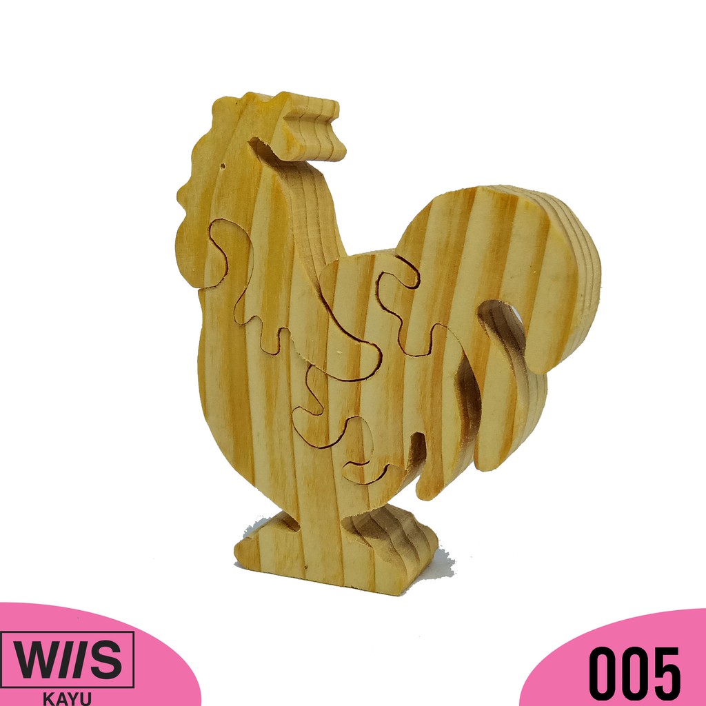 WIIS KAYU PUZZLE KAYU MAINAN EDUKASI ANAK LAKI-LAKI MAINAN PEREMPUAN MAINAN MURAH MAINAN ANAK PUZZLE