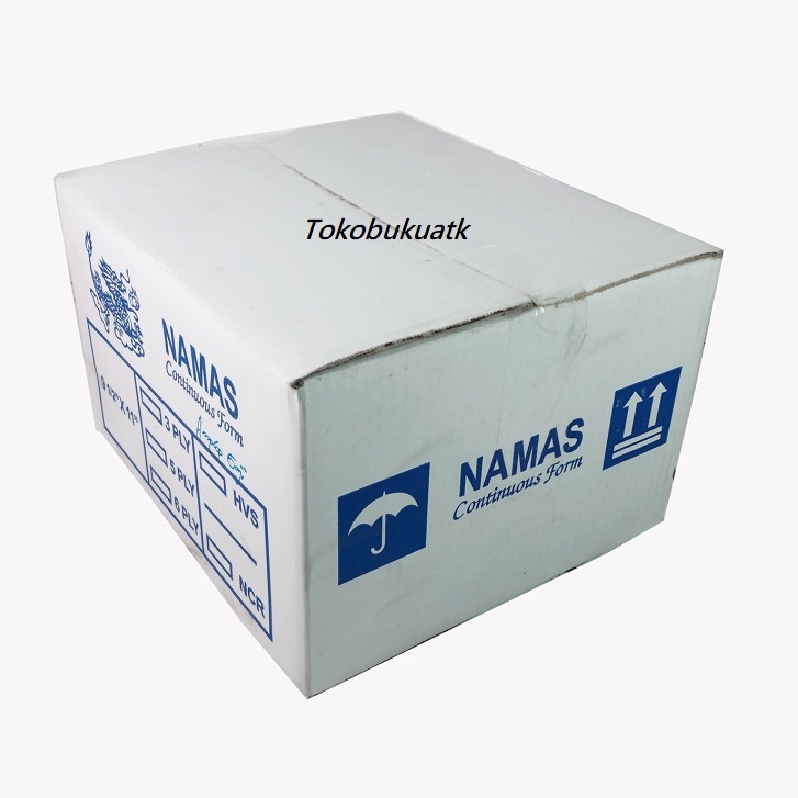 

Kertas Komputer Slip Gaji Carbonized Continuous Form Confidential box