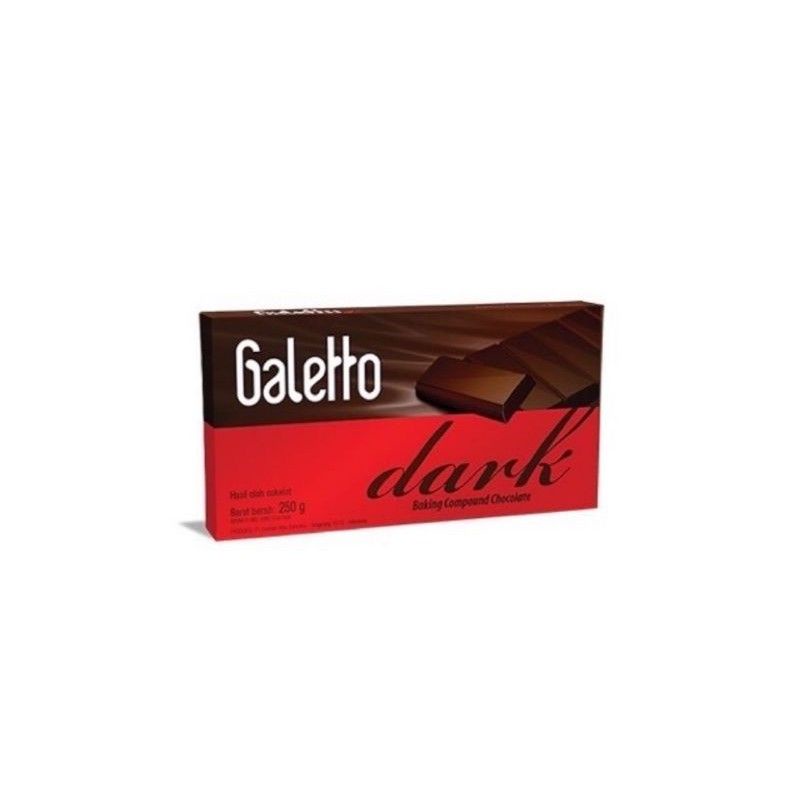 

Galleto Dark Chocolate Coklat Batang 250g