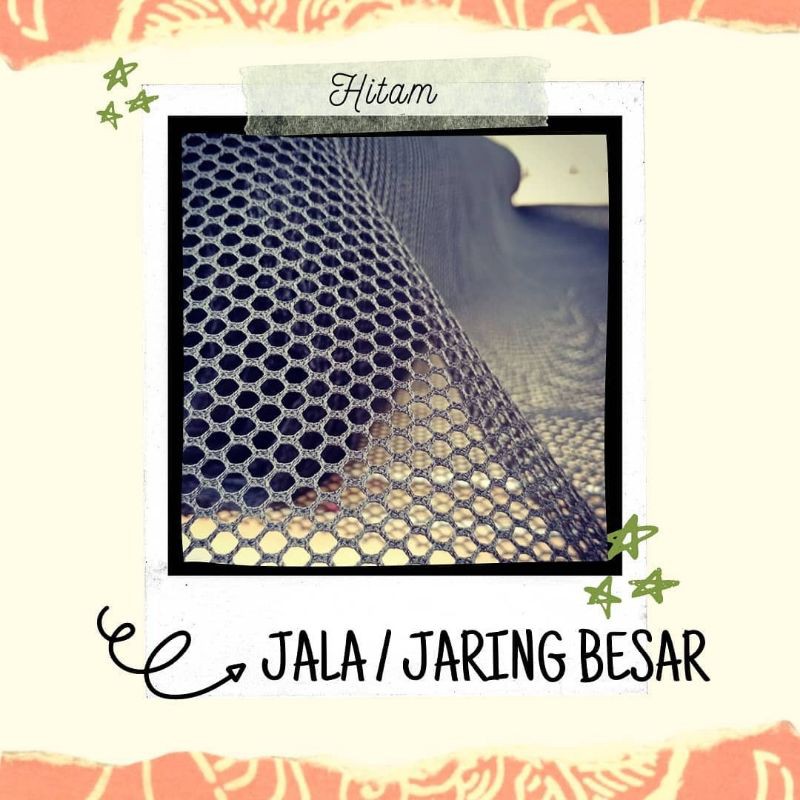 Kain Jala Besar / Jaring Tas Kahatex