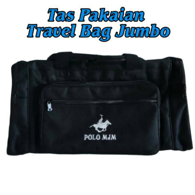 Tas pakaian travel bag jumbo polo MJM terlaris